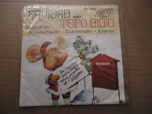 Topo Gigio Navidad Con Topo Gigio 45rpm