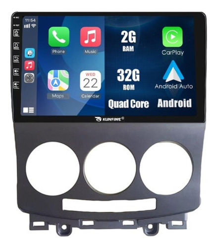 Radio Estéreo Android Para Mazda 5 2008-2012 2+32g Carplay