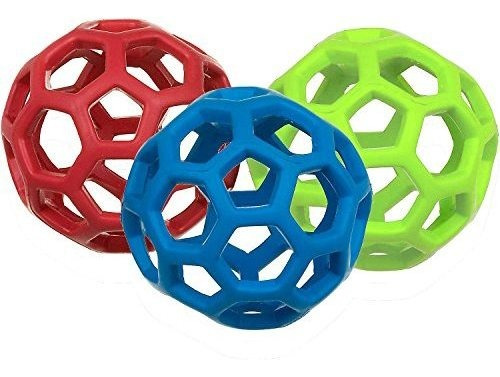 Pet Holee Roller Ball Dog Chew Treat Fetch Hinchable Pe...
