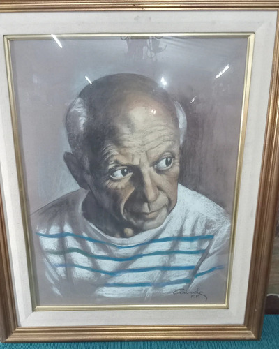 Cuadro Pastel Del Autor Osmar Bartolome Cairola 