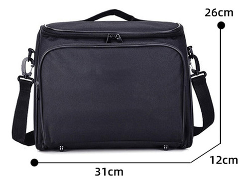 . Funda For Proyector Con Correa For El Hombro, 31x26x12cm
