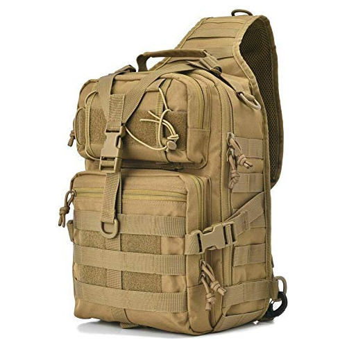 Todos Hombres Tactical Sling Bag Small Sling Backpack Milita