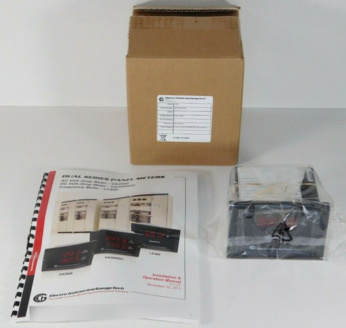 New Electro Industries Gauge Tech Lf400 Digital Freq Cct
