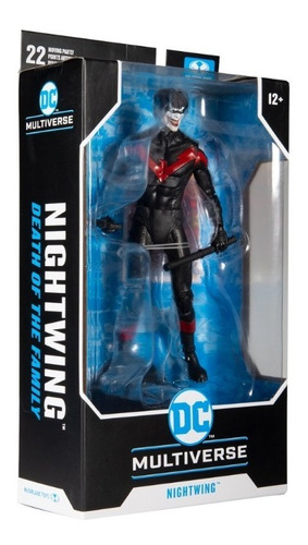Imagen 8 de 8 de Nightwing Figura Colección Dc Multiverse Death Of The Family