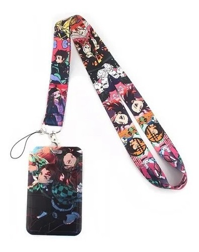 Lanyard Kimetsu No Yaiba - Cinta Colgante + Portacredencial