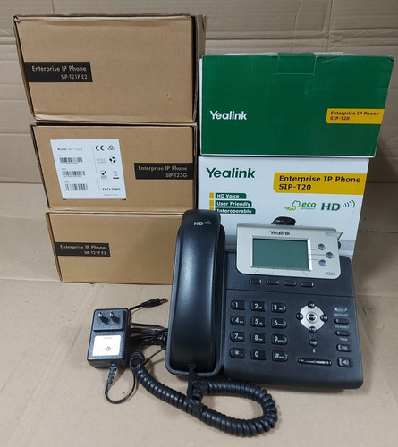 Telefono Ip Yealink T23g Incluye Accesorios (Reacondicionado)