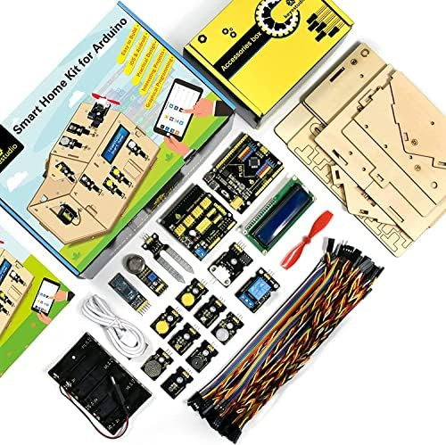 Keyestudio Smart Home Starter Kit Para Arduino Para Uno R3,