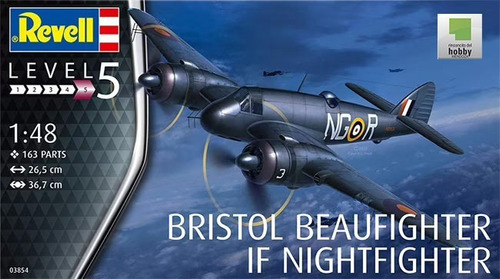 Revell Bristol Beaufighter Mk.if 03854 1/48  Rdelhobby Mza
