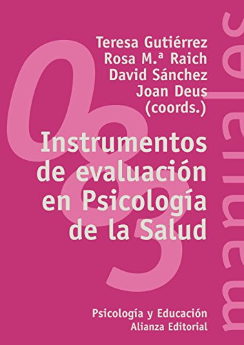 Libro Instrumentos De Evaluación En Psicología De La Sal De