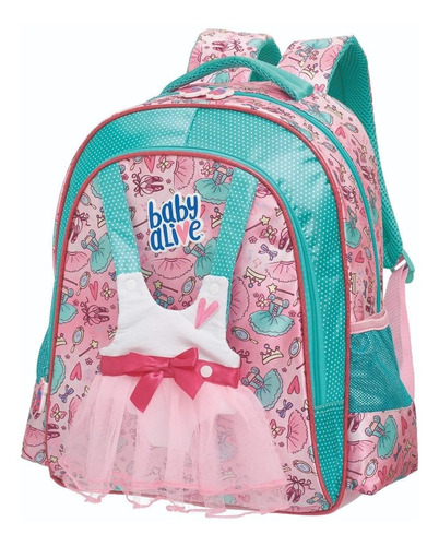 Mochila Costas M Baby Alive Ballet 980a05 Pacific