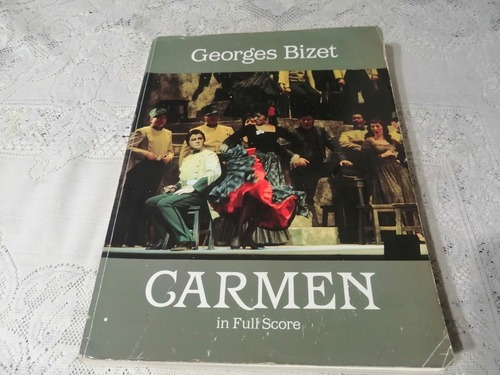 Carmen In Full Score Georges Bizet Partituras