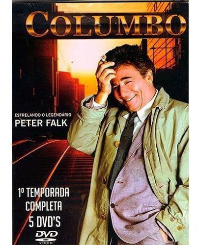 Dvd - Columbo - Primeira Temporada Completa - 5 Dvds