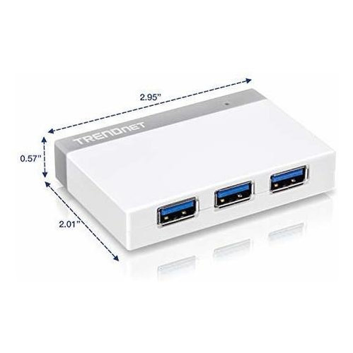 Hub Ultra-mini Usb 3.0 De 4 Puertos Trendnet, 1 M (3 Pies) C