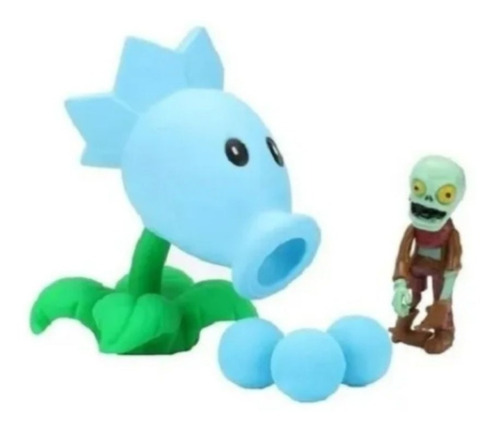Imagem 2 de 4 de Kit Com 6 Bonecos Plants Vs Zombies Atira De Verdade