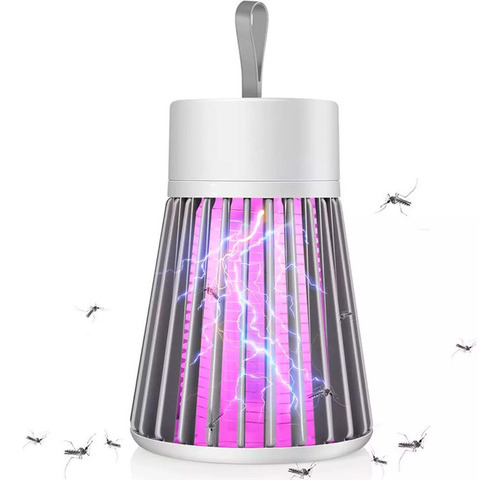 Luminária Abajur Mata Mosquitos Anti Inseto Usb Armadilha