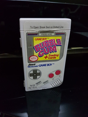Game Boy Bubble Gum ¡con Tarjetas!