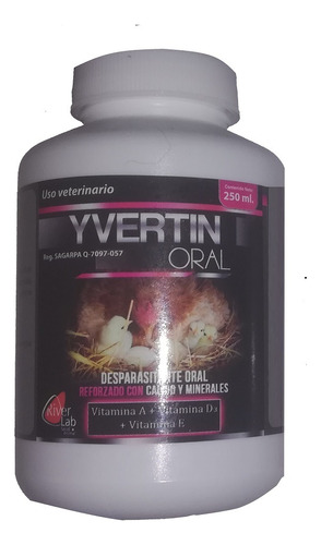 Desparasitante Yvertin Oral 250 Ml Riverlab