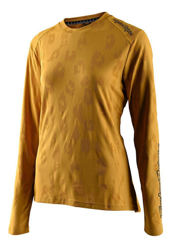 Mujer Lilium Ls Jersey Jacquard Miel