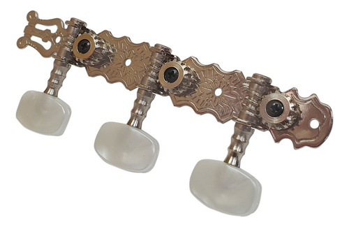 Clavijeros Para Guitarra Clásica Gebr Vant Gent Tubo Cromado