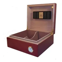 Comprar Humidor Park Lane 50 Cigarros Caoba Puros Habanos Higrometro