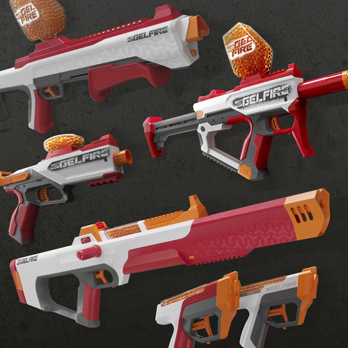 Recambio Para Lanzadores Gelfire Nerf Pro Con 10 000 Cartuch