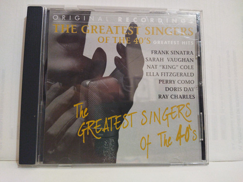 The Greatest Singers Of The 40's Frank Sinatra Doris Day Cd