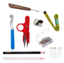 Comprar Kit Para Costura Lápiz  Piquetera Abreojal Dedal Alfiler