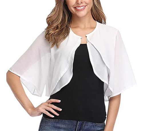 Bolero Cardigan Tops, Ropa Elegante, Capas, Capa, Chal