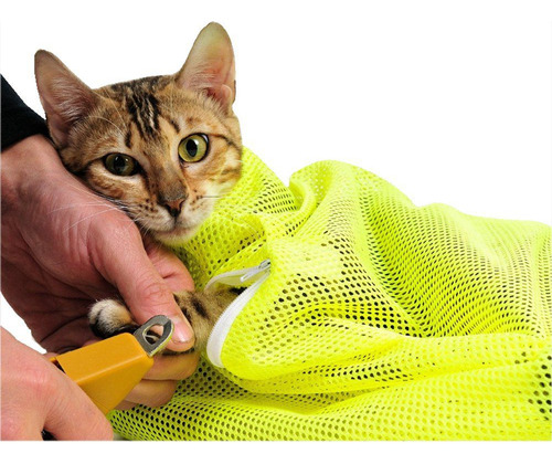 Bolsa De Baño Para El Aseo De Mascotas Y Gatos, Para Rascar