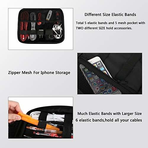 Imagen 3 de 7 de Matein Electronics - Organizador De Viaje, Impermeable, Par