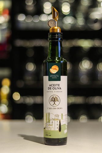 Aceite De Oliva Extra Virgen Con Naranja