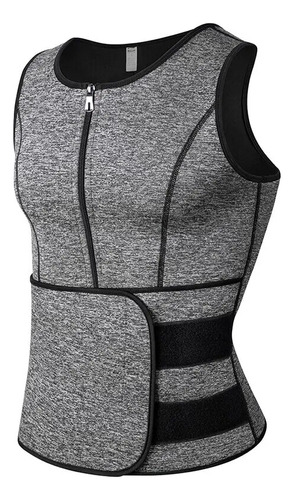 Corsé Corporal Rs Vest  Gris  Para Entrenamiento Y Pérdida D