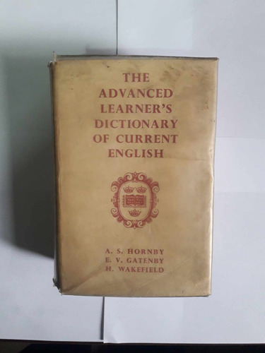 The Advanced Learners Dictionary Of Current English