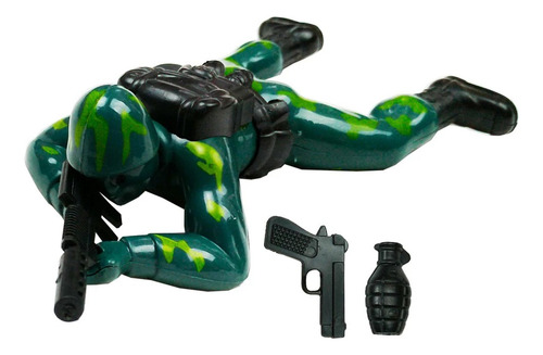 Boneco Soldado Rasteja - Brinquedo Infantil Soldadinho