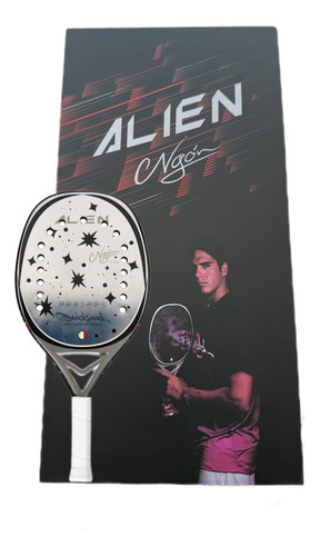 Raquete Beach Tennis Quicksand Alien Carlos Vigon 2025