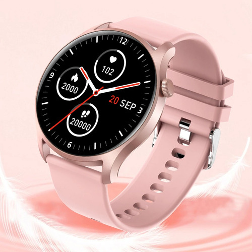 Smartwatch Colmi Sky 8 Rosa Para Mujer Salud Deportes