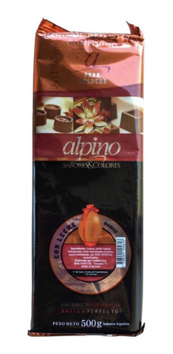 Chocolate Con Leche Alpino Lodiser En Tableta X 500gr
