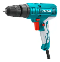 Comprar Taladro Atornillador Eléctrico Total 280w, 750rpm, Mandril 10mm, Con Control De Torque - Cable 4 Metros - TD502106