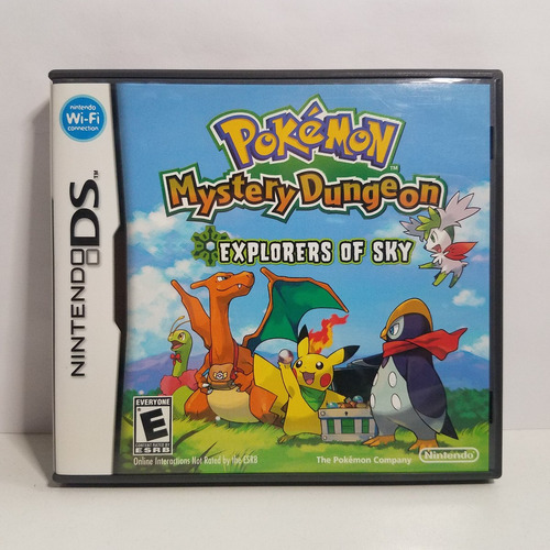 Juego Nintendo Ds Pokemon Mistery Dungeon Explorers Of Sky