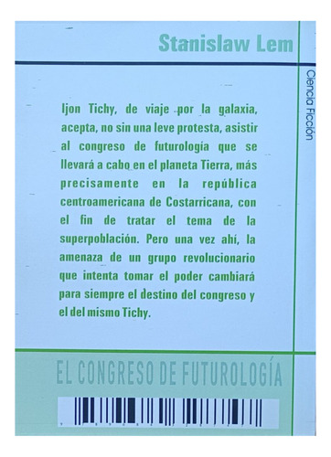 El Congreso De Futurología / Stanislaw Lem / Libro Nuevo!!!