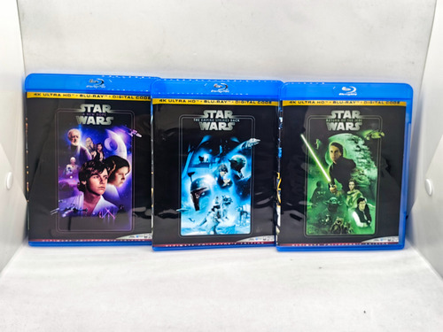Star Wars Saga Completa Película Español Latino Bluray 1080p