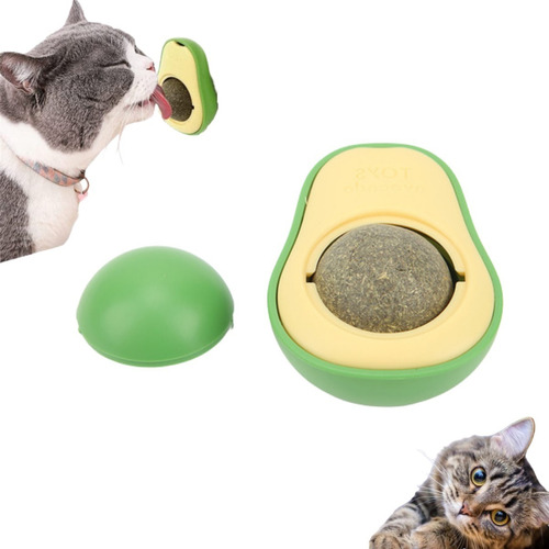 Brinquedo Para Gatos Com Erva Do Gato Cat Nip Abacate