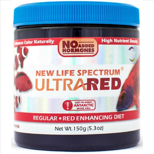 Ração New Life Spectrum Ultra Red 150g Regular 1,0-1,5mm