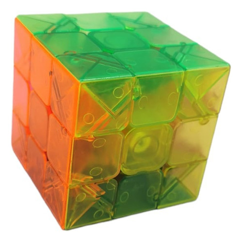 Cubo Rubik Traslucido Transparente 3x3 Rompecabezas 854-792