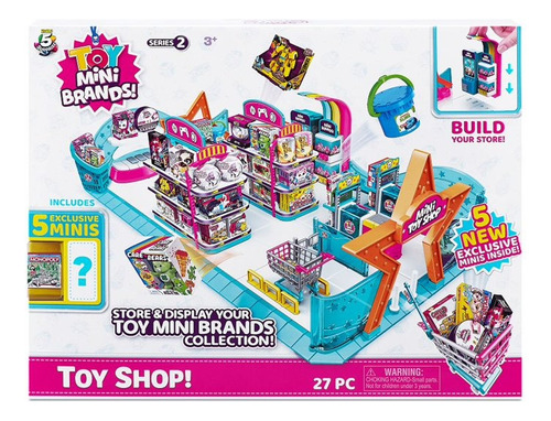 Mini Brands Set 32 Piezas Super Mercado Serie Caja Dañada