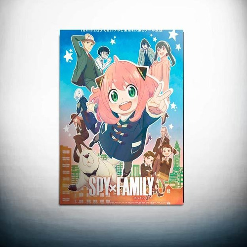 Poster Adesivo Anime Spy X Family Anya