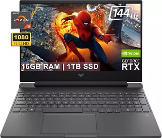 Laptop Hp Victus 15 2023 Ryzen 5 7535hs Rtx 2050 16gb Ram 1t