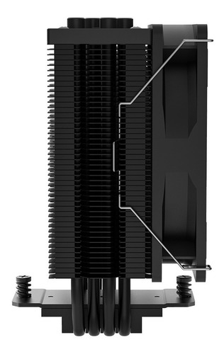 Imagen 4 de 10 de Cooler Cpu Id-cooling Se-224-xt Intel Amd 180w Tdp ! Negro