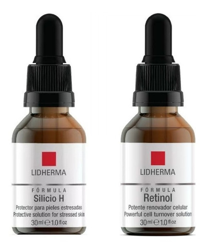 Fórmula Retinol + Fórmula Silicio H Flacidez Tensor Lidherma