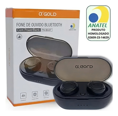 Fone Bluetooth Som Alto Compatível C/ iPhone E Android
